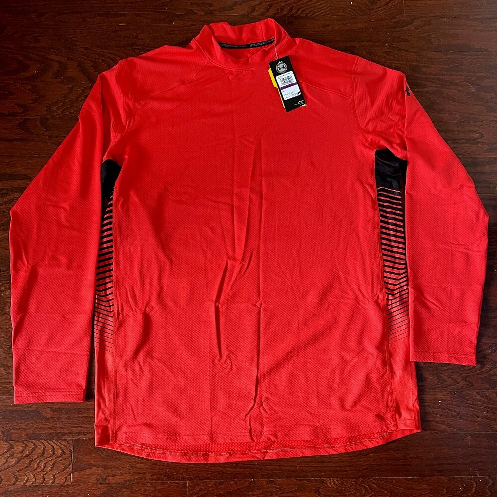 Men's Under Armour 2XL Sunburst Cold Gear Fitted Long Sleeve